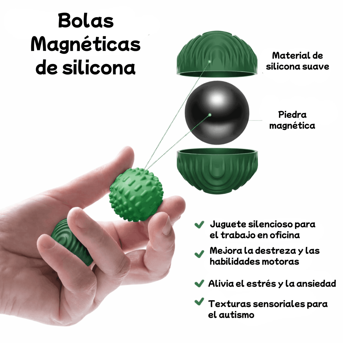 Materiales y uso de las bolas