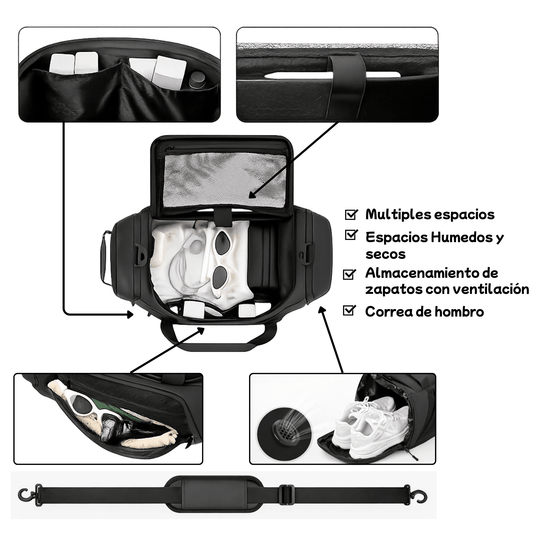 diferentes espacios de la bolsa