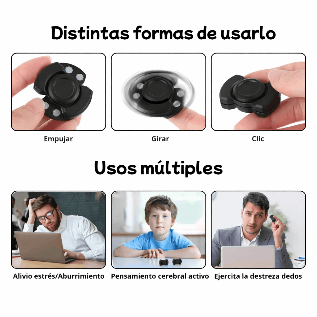 formas de usar el spinner